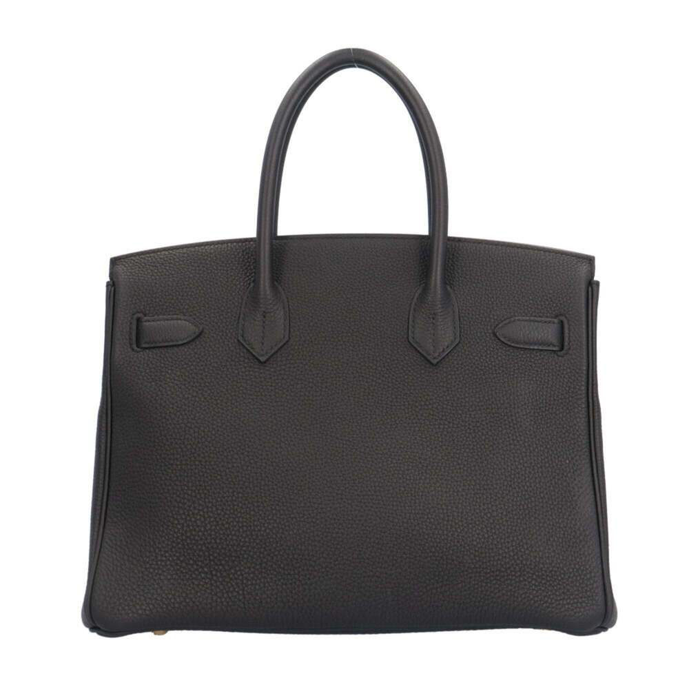 Hermes Pre-owned Hermès Birkin 30 handbag, Togo black, women's. - Picture 3 of 10